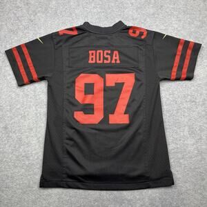 Nick Bosa #97 San Francisco 49ers Nike NFL On Field Jersey Youth Sz Medium Used